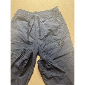 Nike Blue Tag Vintage Black Nylon‎ / Cotton Joggers Men's SizeSMALL